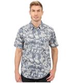True Grit - Summertime Mai Tai Short Sleeve Shirt Combed Cotton W/ Stitch Detail