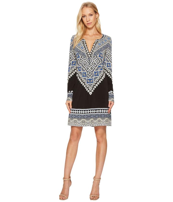 Hale Bob - Working The Angles Microfiber Dress