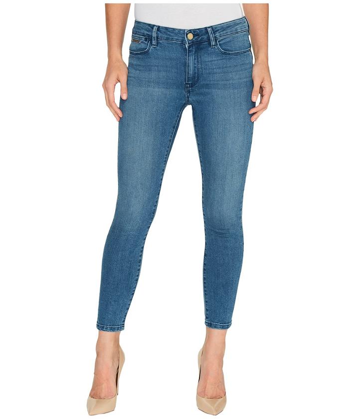 Ivanka Trump - Denim Skinny Ankle Jeans In Vintage Blue