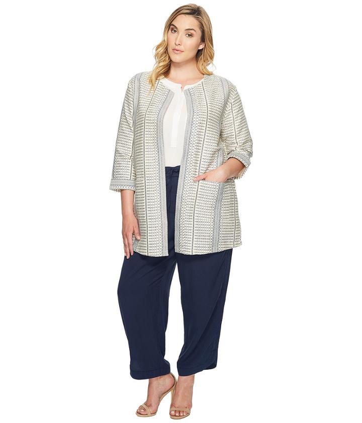 B Collection By Bobeau Curvy - Plus Size Abel Woven Jacket