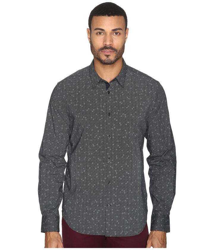 John Varvatos Star U.s.a. - Slim Fit Sport Shirt With Contrast Turnback Placket W434s4l