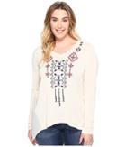 Roper - Plus Size 0588 Solid Sweater Jersey Tunic