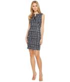 Tahari By Asl - Lace-up Sheath Dress