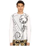 Versace Jeans - Big Tiger Logo Long Sleeve T-shirt
