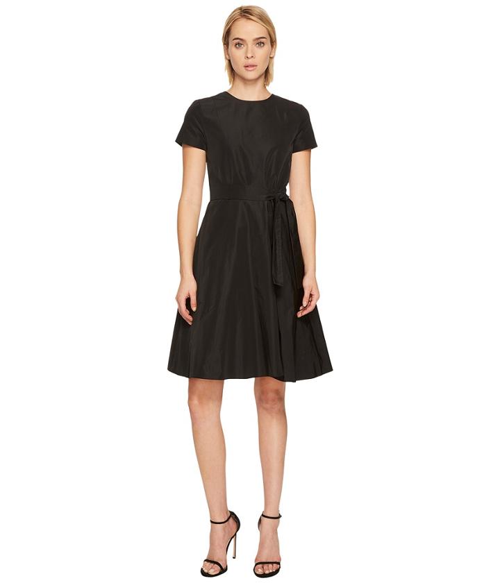Jil Sander Navy - Short Sleeve Dress With Belt