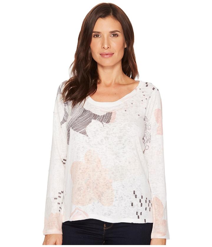 Nally &amp; Millie - Peach Print Top