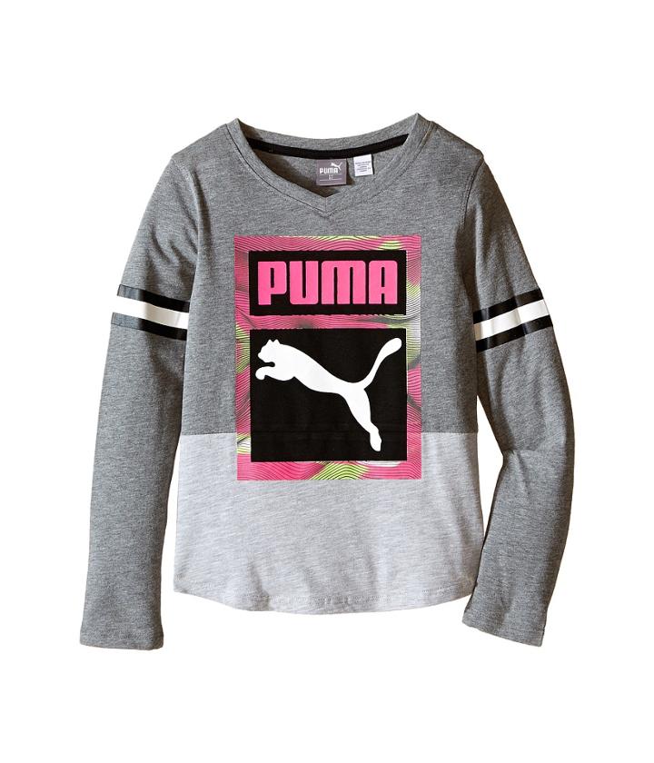 Puma Kids - Tail Hem V-neck Top
