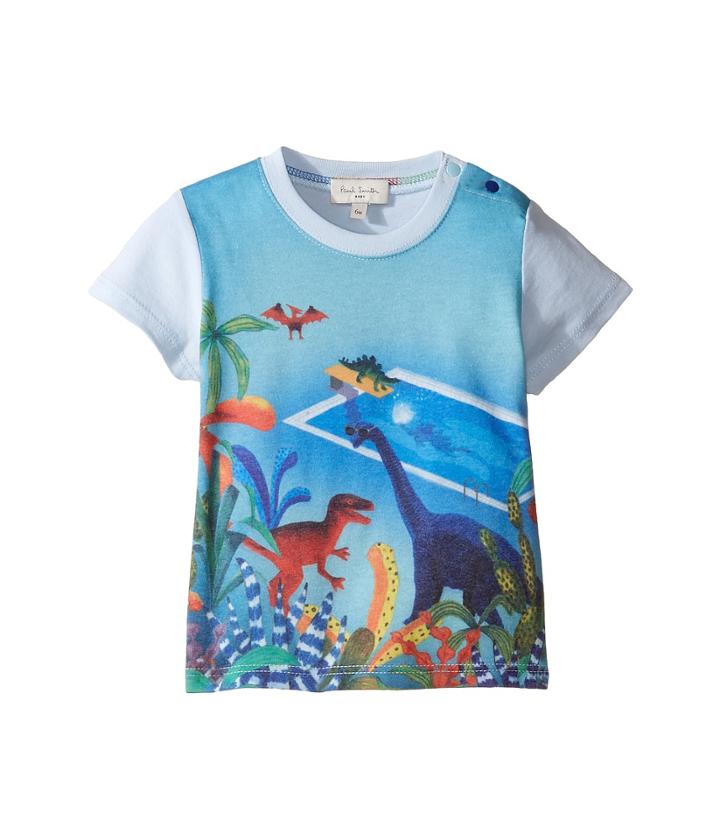 Paul Smith Junior - Short Sleeve Dinosaur All Over Printed Tee