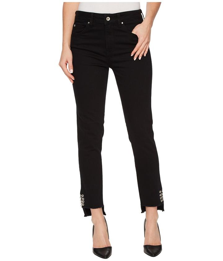 Mavi Jeans - Tess High-rise Ankle Super Skinny In Black Piercing Gold