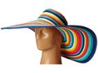San Diego Hat Company - Ubx2721 Striped Floppy 8 Inch Brim Sun Hat