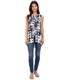 Brigitte Bailey - Berry Plaid Tunic