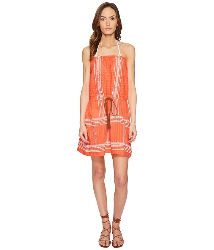 Letarte - Strapless Embroidered Dress