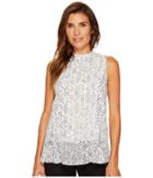 Ellen Tracy - Cross-back Metallic Clip Shell