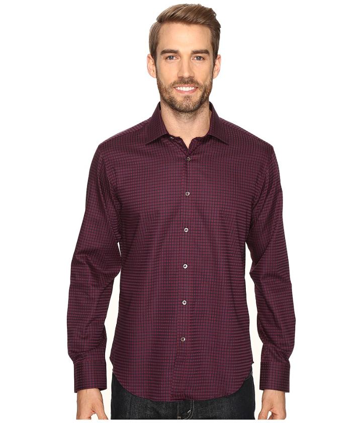 Bugatchi - Matteo Long Sleeve Woven Shirt