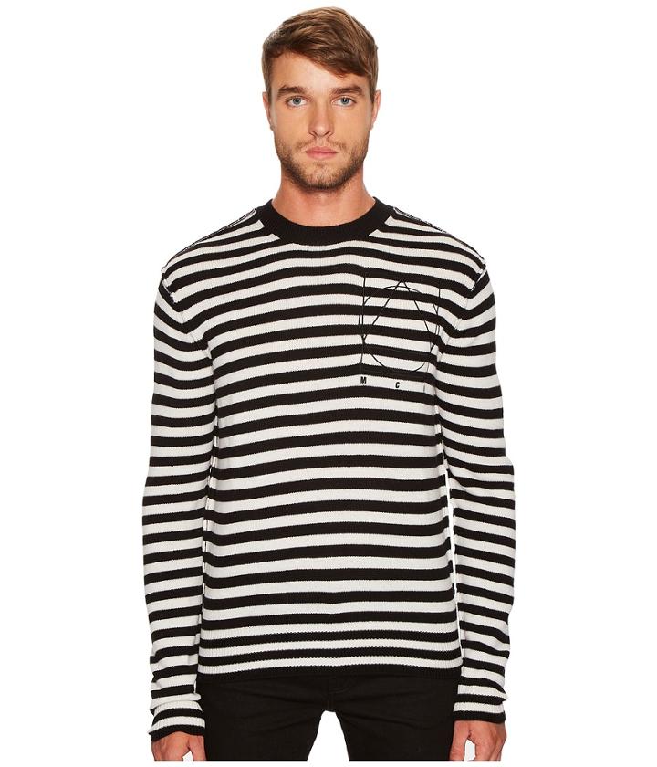 Mcq - Striped Icon Sweater