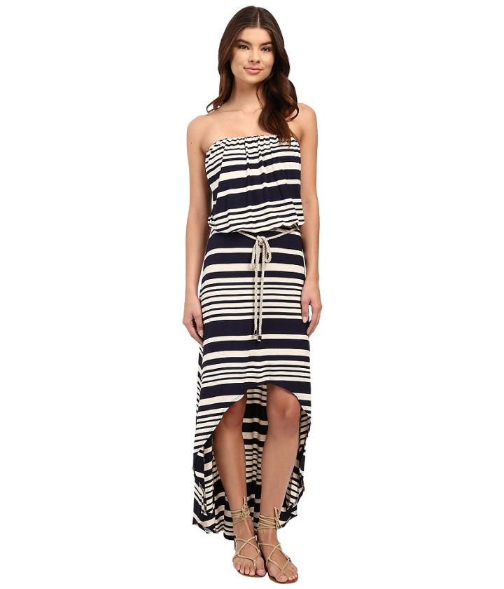 Culture Phit - Annia High-low Dress With Rope Belt