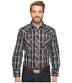 Roper - 0690 Black Turquoise Plaid