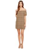 Michael Stars - Daisy Print Double Gauze Off Shoulder Dress