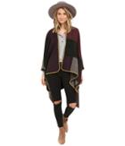 Only - Jamy Weaved Block Poncho