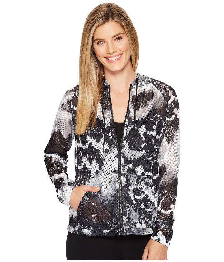 Adidas - Sport Id Oxidized Camo Print Mesh Hoodie