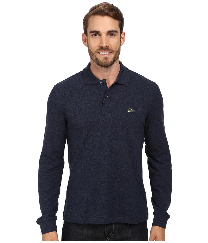 Lacoste - L/s Classic Chine Pique Polo