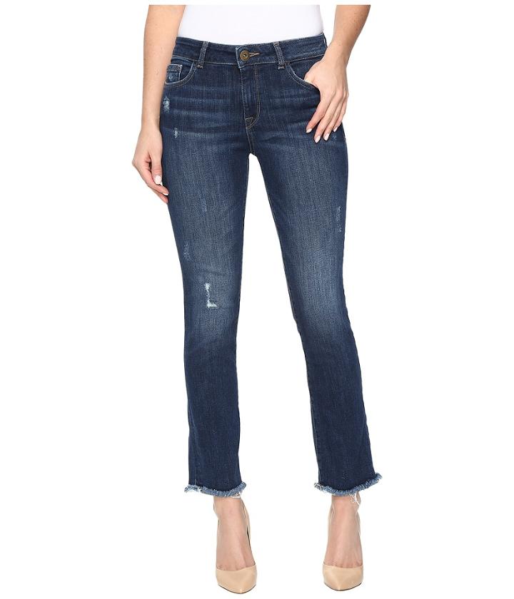 Dl1961 - Mara Instasculpt Straight Leg Ankle Crop In Ravine