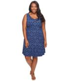 Extra Fresh By Fresh Produce - Plus Size Tile Play Olivia Dress