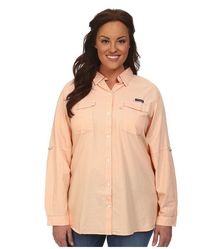 Columbia - Plus Size Super Bonehead Ii L/s Shirt
