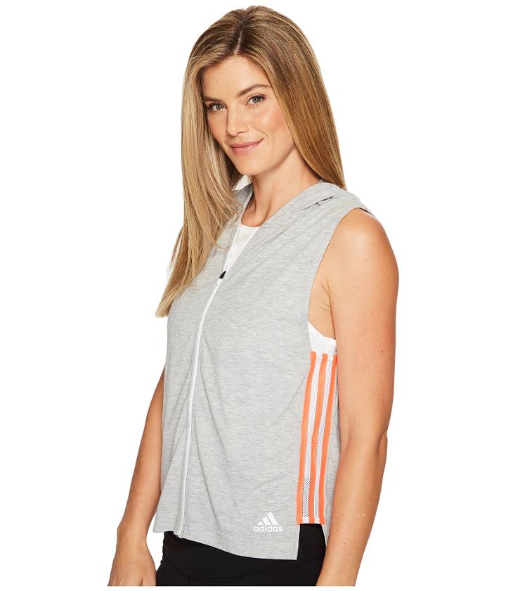Adidas - Show Your Stripes Sleeveless Hoodie