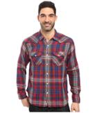 True Grit - Montana Plaid Long Sleeve Two-pocket Western Shirt