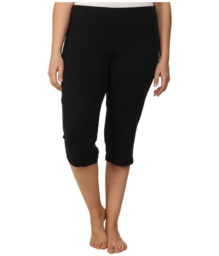 Marika Curves Plus Size High Rise Tummy Control Capris