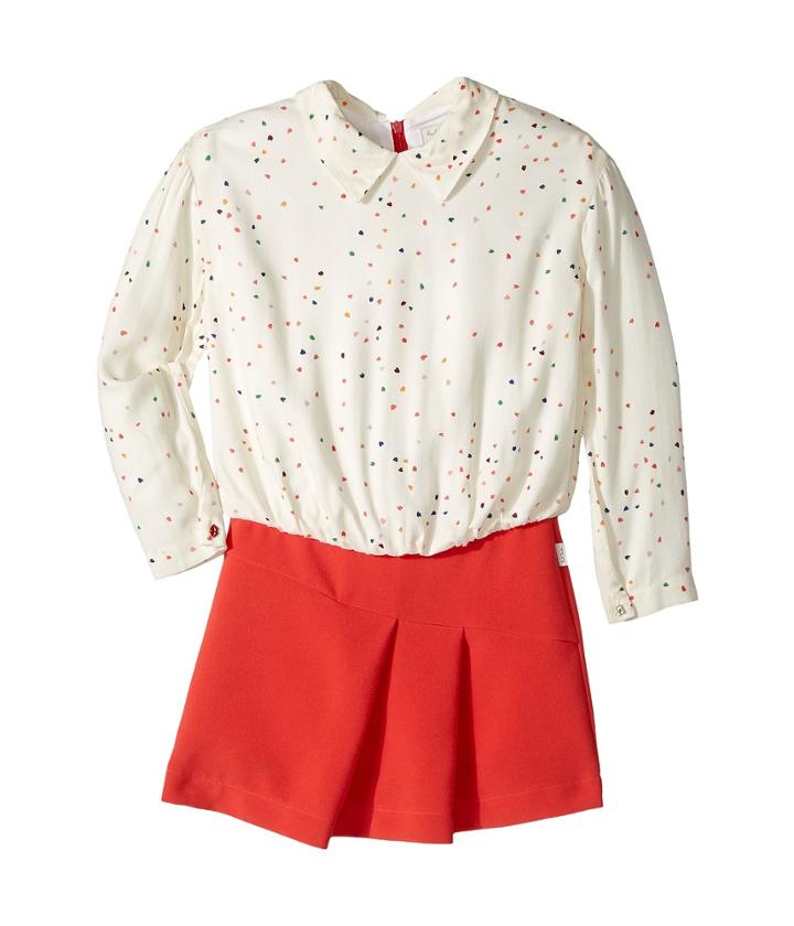 Paul Smith Junior - Hearts Blouse W/ Fitted Bottom Dress