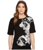 Calvin Klein - Floral Graphic Short Sleeve Sweater