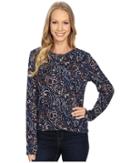 Mod-o-doc - Printed Sweater Button Up Cardigan