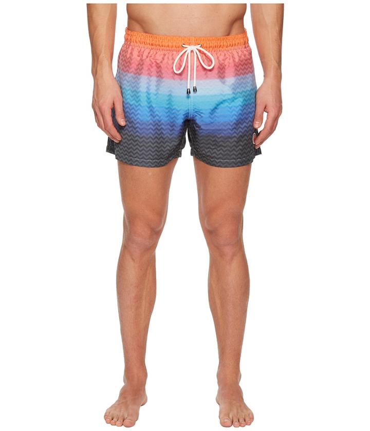 Missoni - Mare Nylon Jacquard Zigzag Sfumato Swimsuit