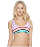 The Bikini Lab - Stripeout Tank Bralette Bikini Top