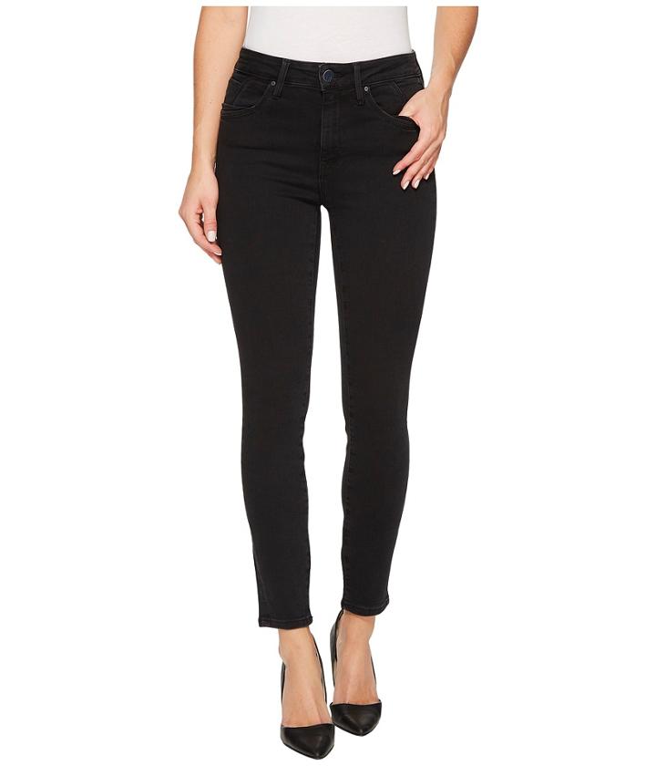 Mavi Jeans - Tess High-rise Super Skinny Ankle In Dark Smoke Indigo Move
