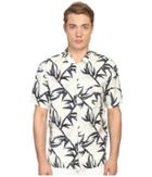 Marc Jacobs - Shadow Leaf Classic Short Sleeve Button Up