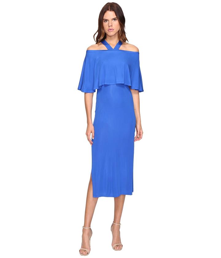 Yigal Azrouel - Cold Shoulder Matte Jersey Dress