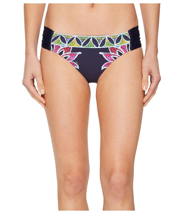 Trina Turk - Lotus Batik Reversible Shirred Side Hipster