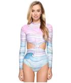Mara Hoffman - Waves Knot Rashguard