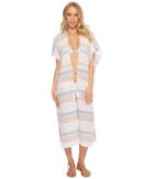 Echo Design - Sunset Stripe Midi Cover-up