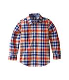 Lacoste Kids - Long Sleeve Madras Woven Shirt