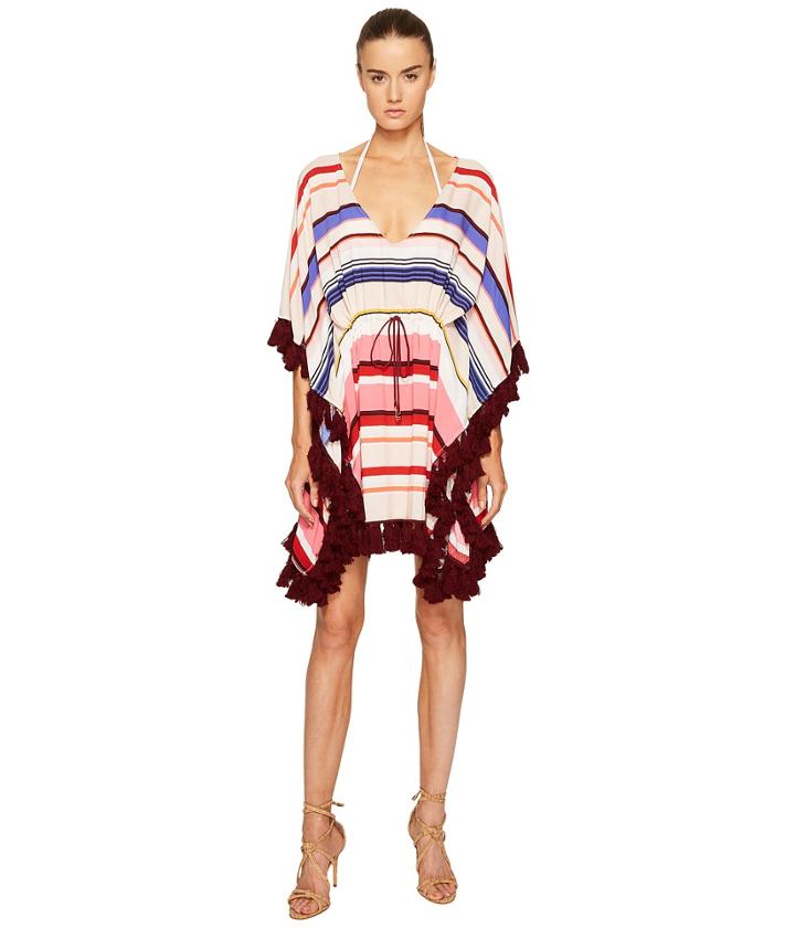 Kate Spade New York - Miramar Beach #59 Kaftan Cover-up W/ Tassels