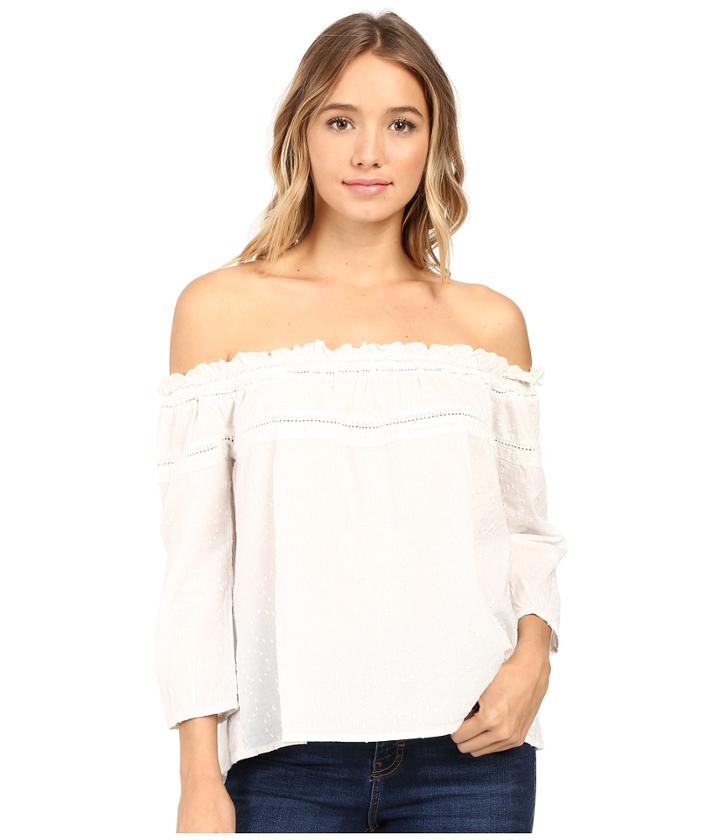 Roxy - Beach Fossil Cold Shoulder Top