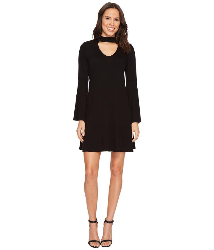 Karen Kane - Mock Neck Taylor Dress