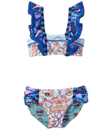 Maaji Kids - Bateau Mouches Ruffle Front Bikini Set