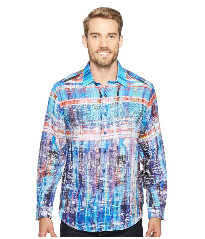 Robert Graham - Calabasas Long Sleeve Woven Shirt