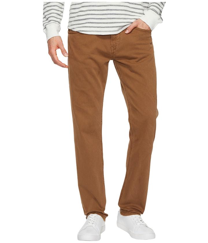 Mavi Jeans - Marcus Regular Rise Slim Straight Leg In Toffee Washed Comfort