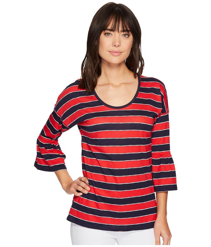 Michael Michael Kors - Rugby Stripe Scoop Top